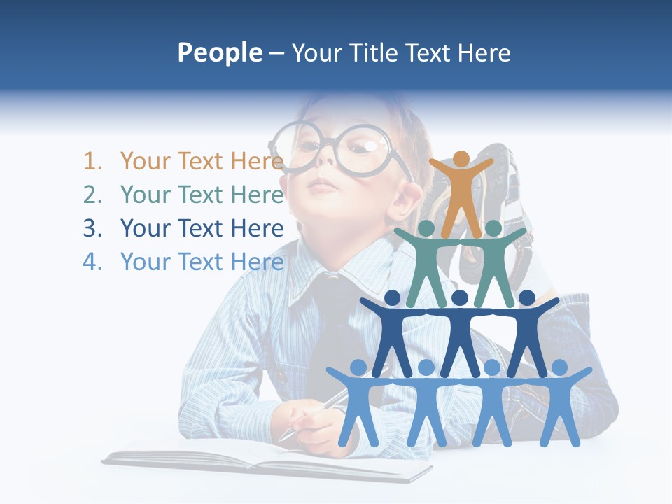 Copy Space Shirt Dreaming PowerPoint Template