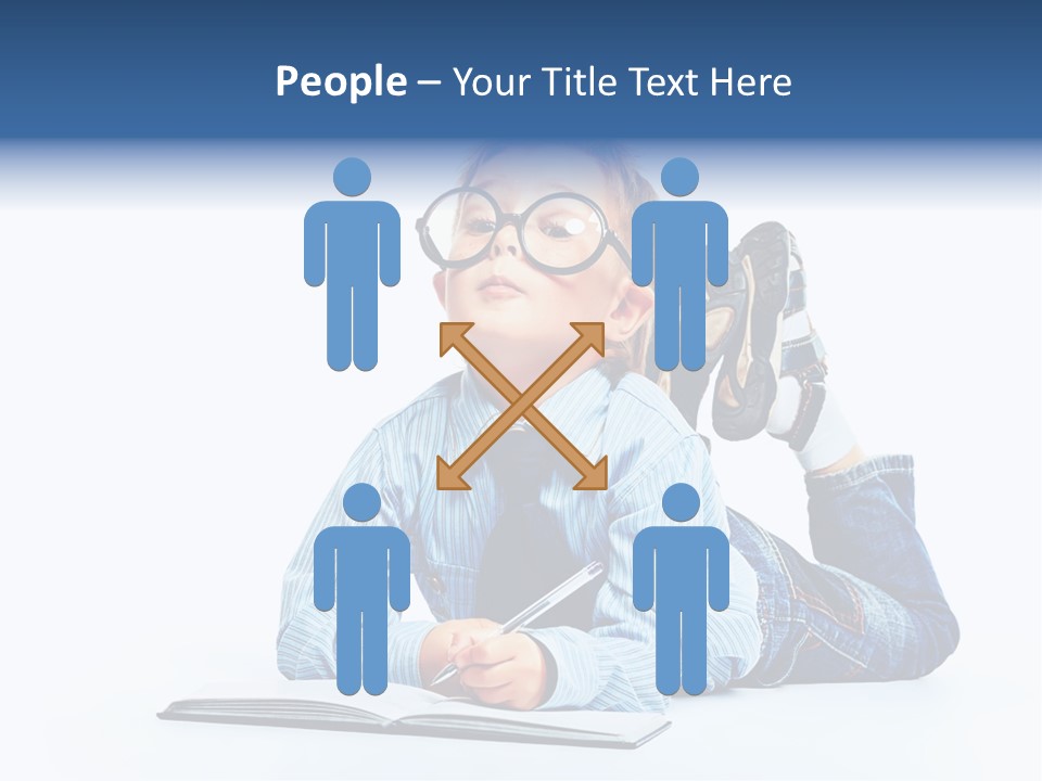 Copy Space Shirt Dreaming PowerPoint Template