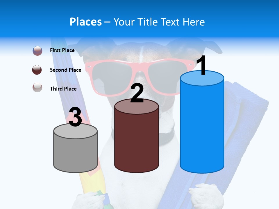 Lazy Summertime Sunshine PowerPoint Template