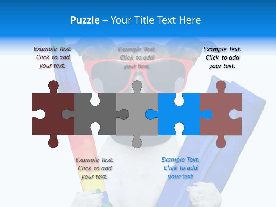 Lazy Summertime Sunshine PowerPoint Template