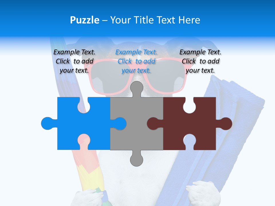 Lazy Summertime Sunshine PowerPoint Template