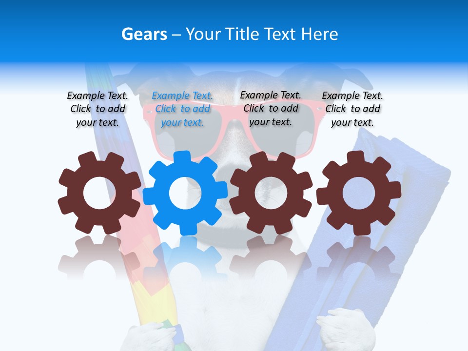 Lazy Summertime Sunshine PowerPoint Template