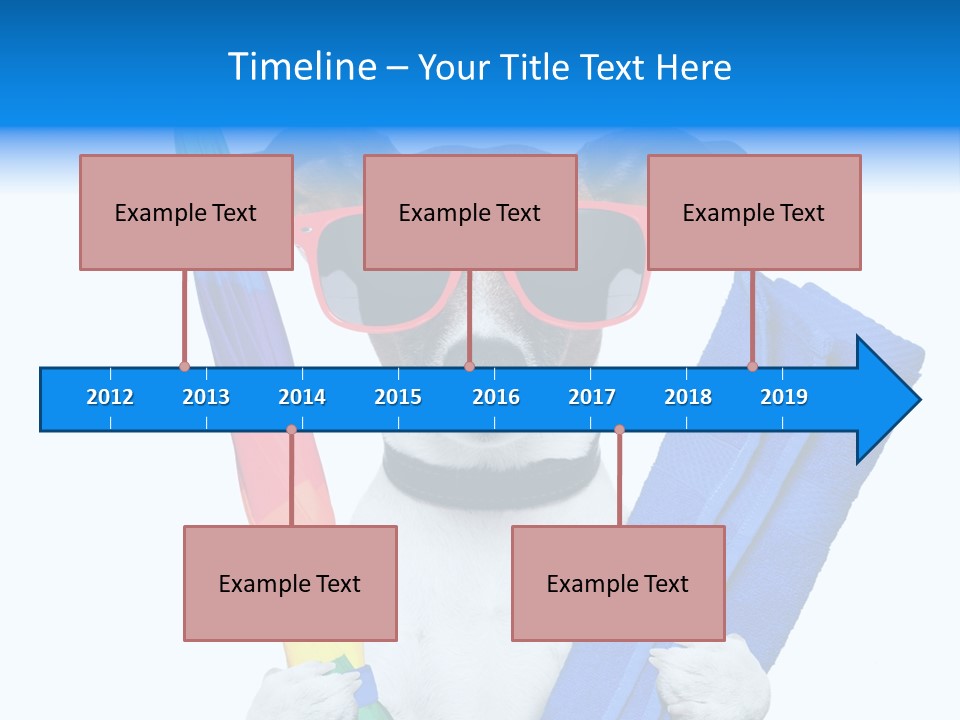 Lazy Summertime Sunshine PowerPoint Template