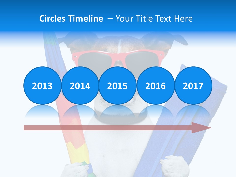 Lazy Summertime Sunshine PowerPoint Template