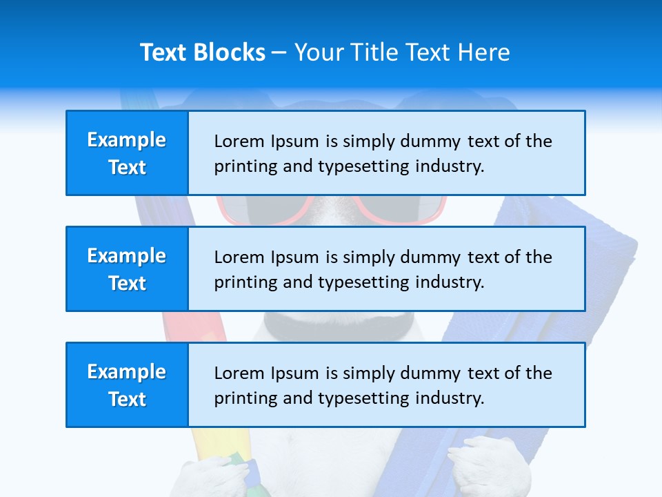Lazy Summertime Sunshine PowerPoint Template