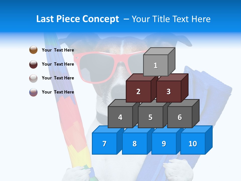 Lazy Summertime Sunshine PowerPoint Template