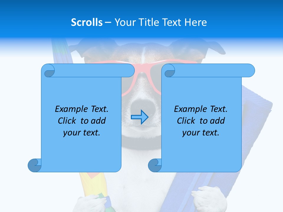 Lazy Summertime Sunshine PowerPoint Template