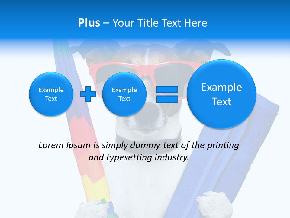 Lazy Summertime Sunshine PowerPoint Template