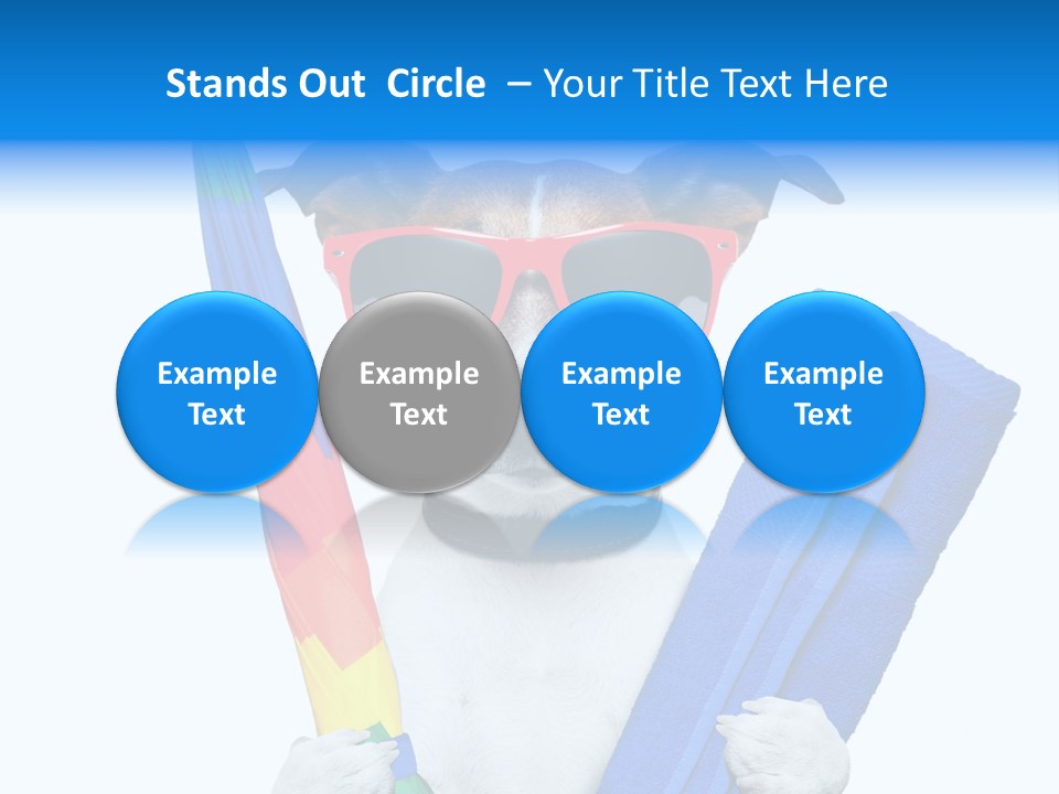 Lazy Summertime Sunshine PowerPoint Template