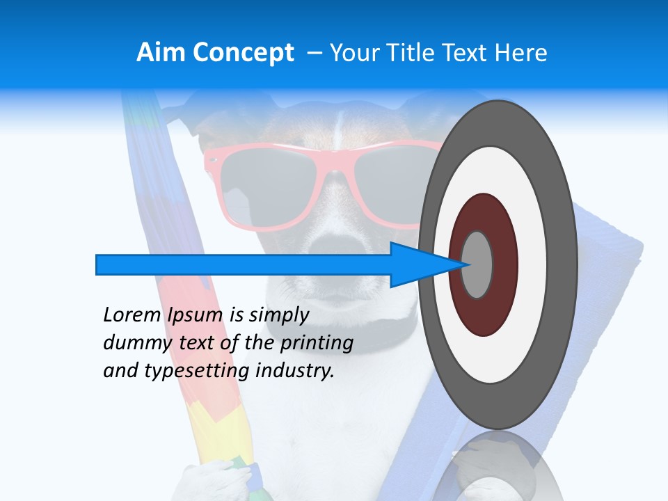 Lazy Summertime Sunshine PowerPoint Template