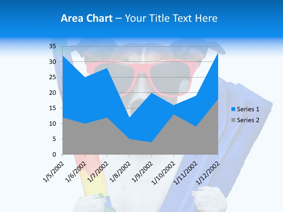 Lazy Summertime Sunshine PowerPoint Template
