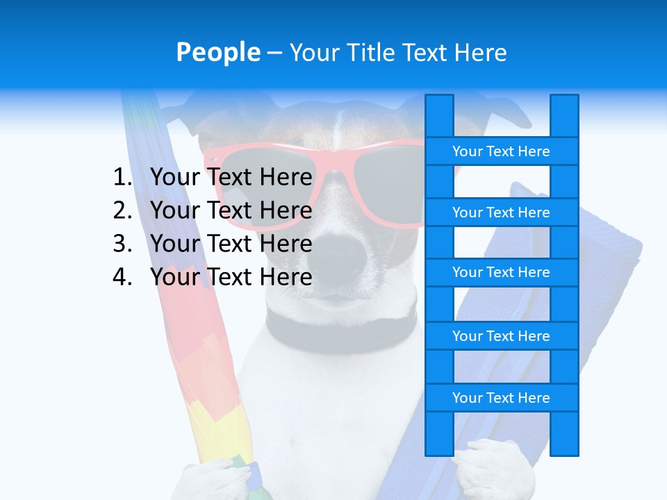 Lazy Summertime Sunshine PowerPoint Template