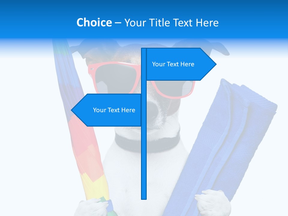 Lazy Summertime Sunshine PowerPoint Template