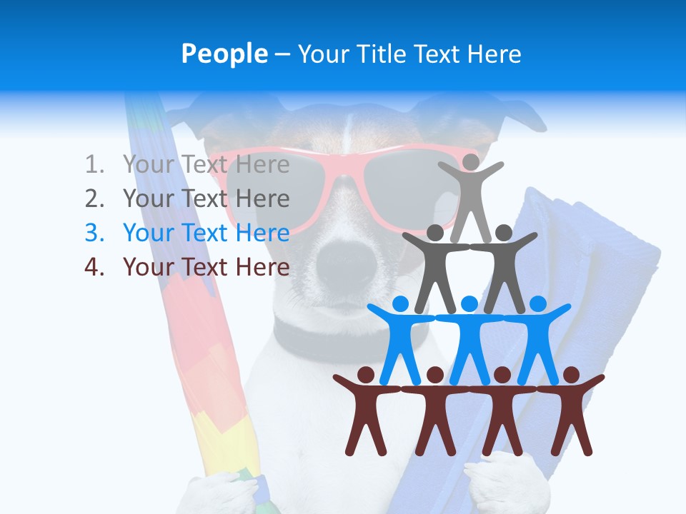 Lazy Summertime Sunshine PowerPoint Template