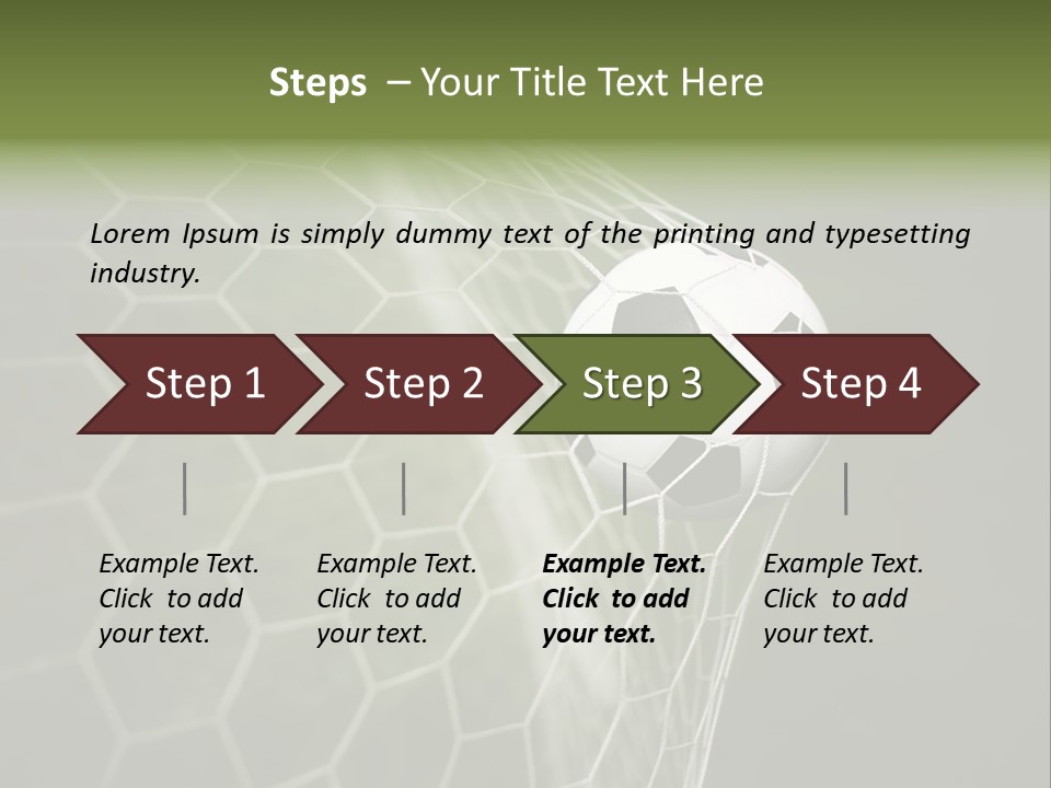 Win Background Leauge PowerPoint Template