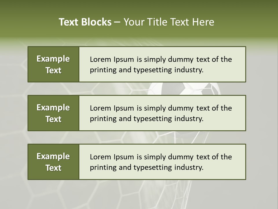 Win Background Leauge PowerPoint Template