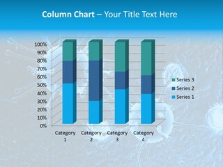 Three Dimensional Hiv High Scale PowerPoint Template