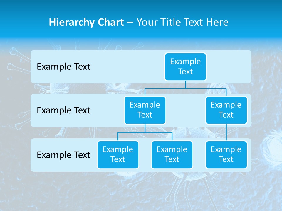 Three Dimensional Hiv High Scale PowerPoint Template