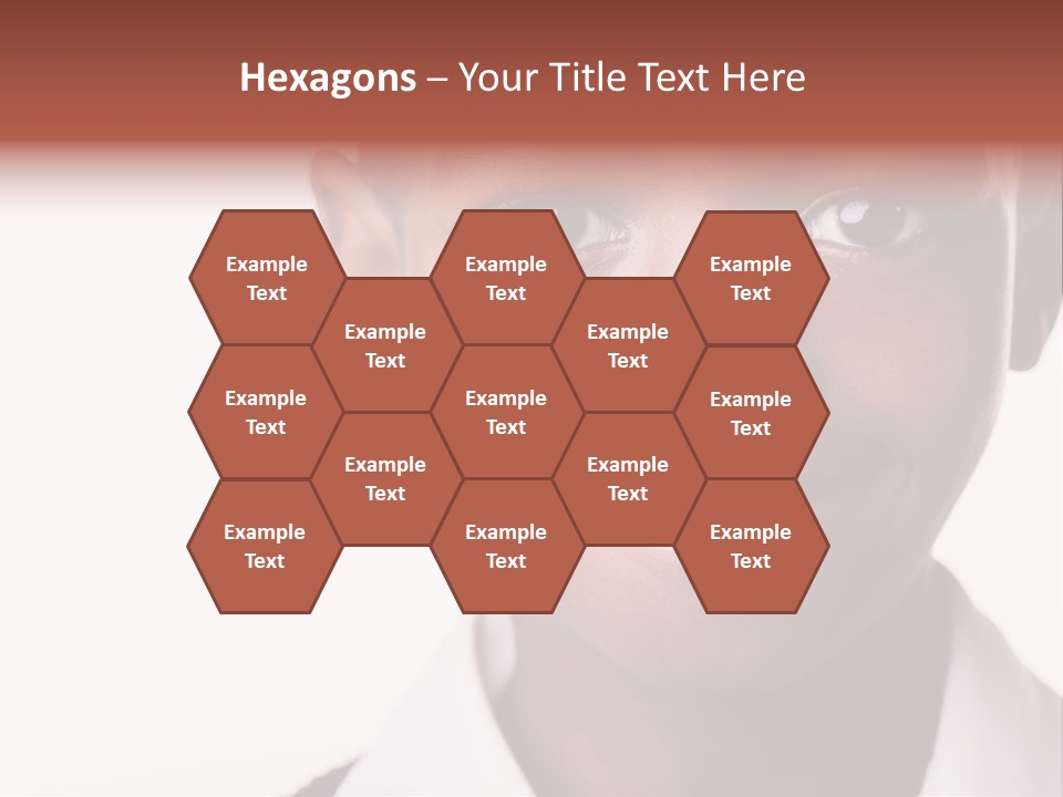 Confidence Dark Smile PowerPoint Template