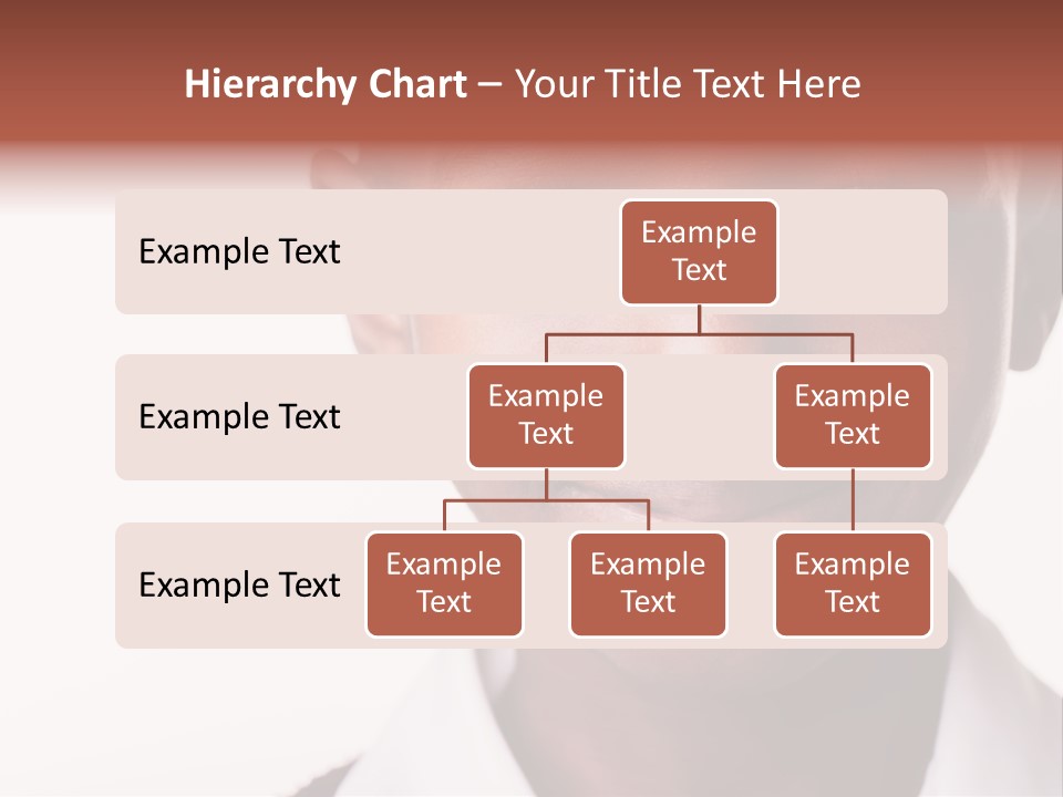 Confidence Dark Smile PowerPoint Template