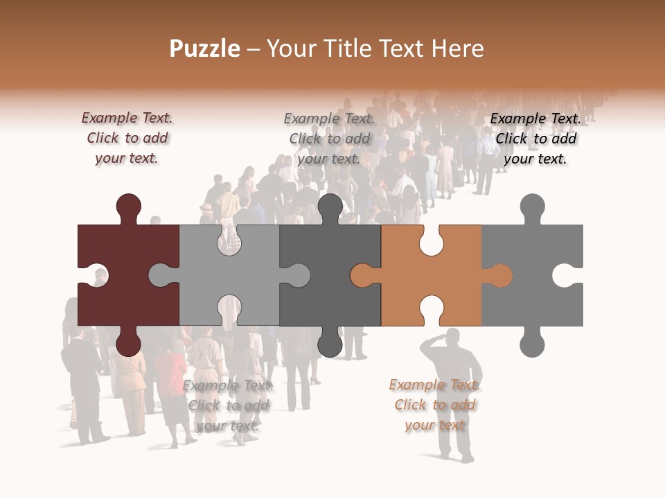 Clothing Follow Business PowerPoint Template