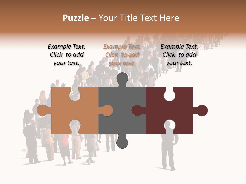 Clothing Follow Business PowerPoint Template