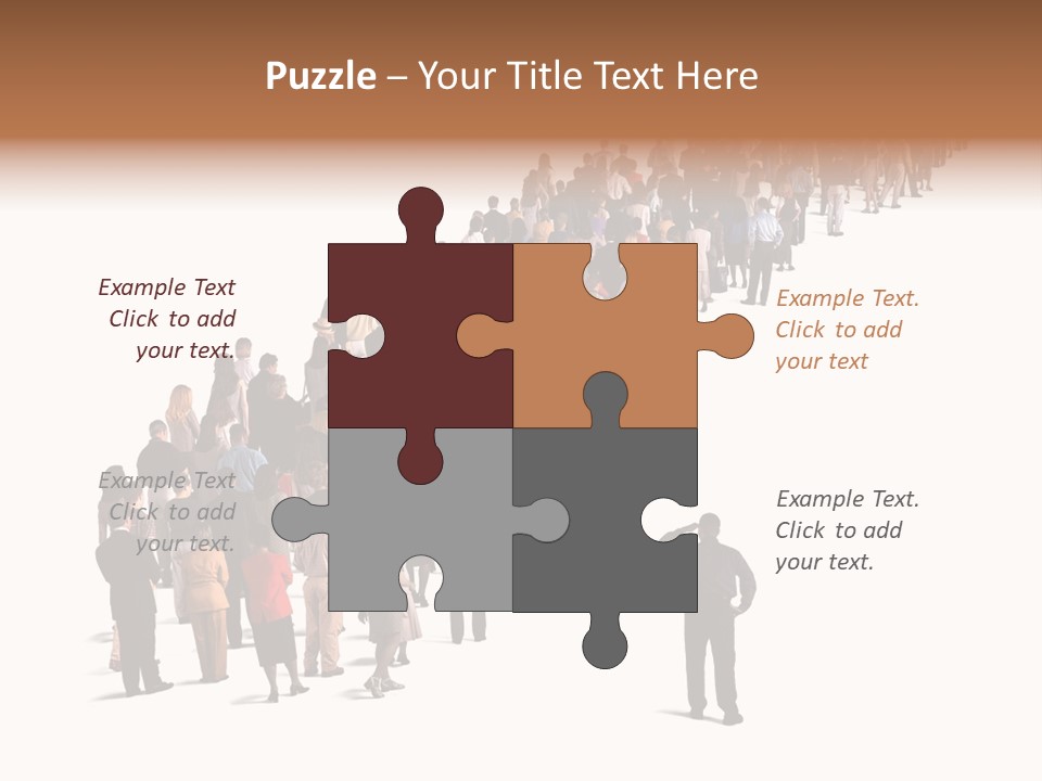 Clothing Follow Business PowerPoint Template