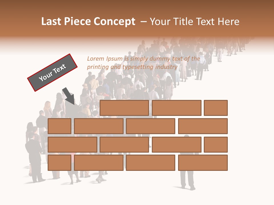 Clothing Follow Business PowerPoint Template