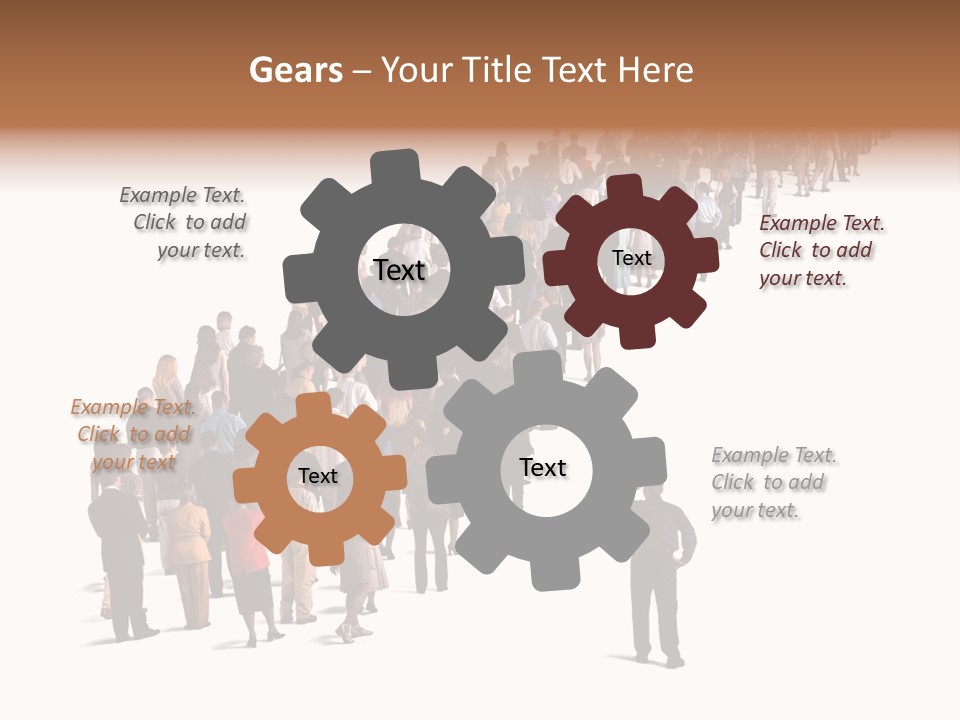 Clothing Follow Business PowerPoint Template