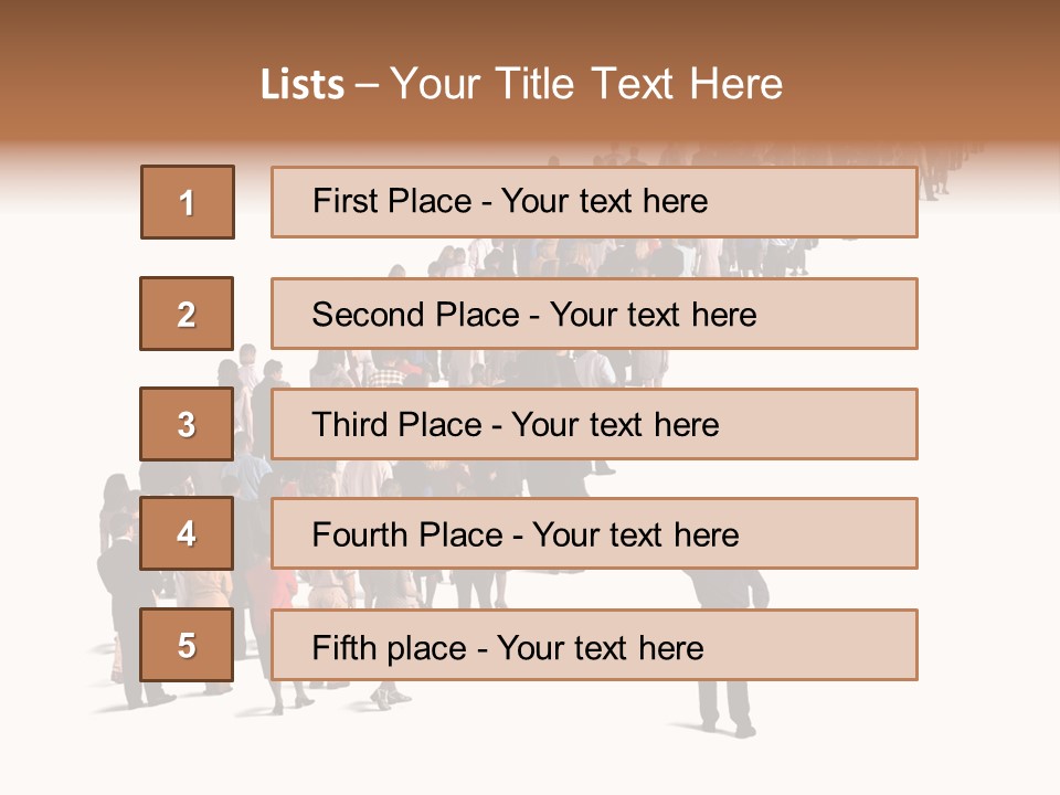 Clothing Follow Business PowerPoint Template