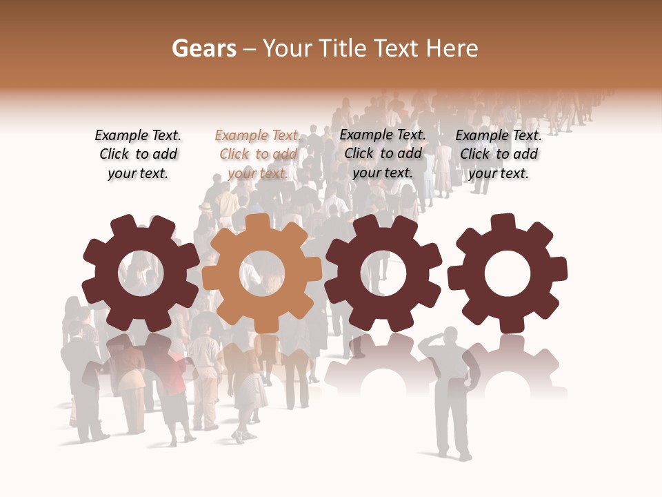 Clothing Follow Business PowerPoint Template