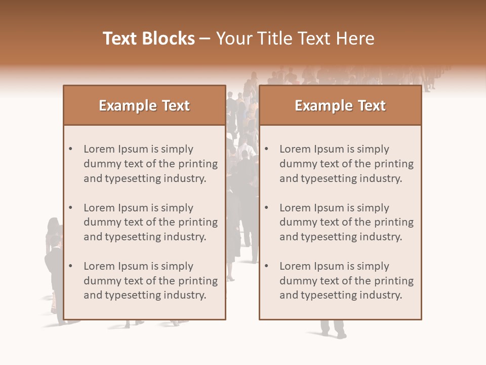 Clothing Follow Business PowerPoint Template