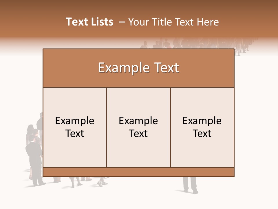 Clothing Follow Business PowerPoint Template