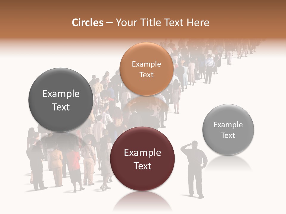 Clothing Follow Business PowerPoint Template