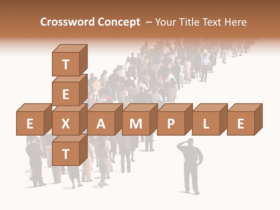 Clothing Follow Business PowerPoint Template