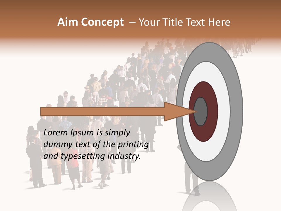 Clothing Follow Business PowerPoint Template