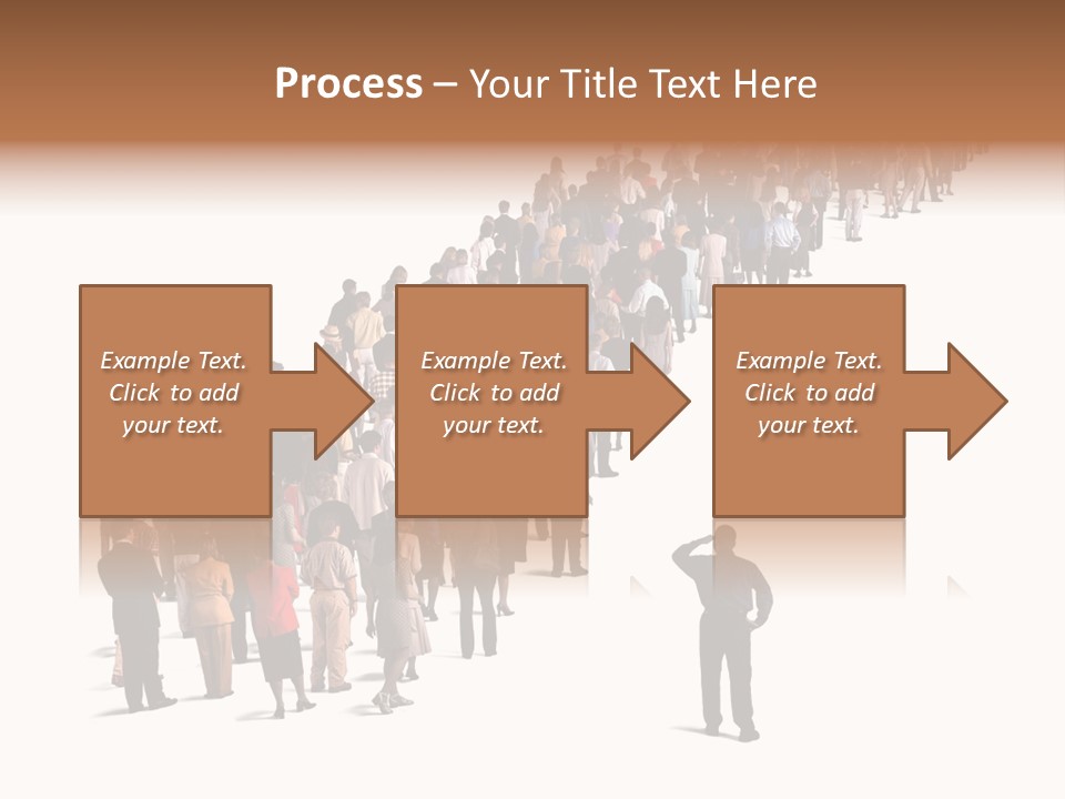 Clothing Follow Business PowerPoint Template