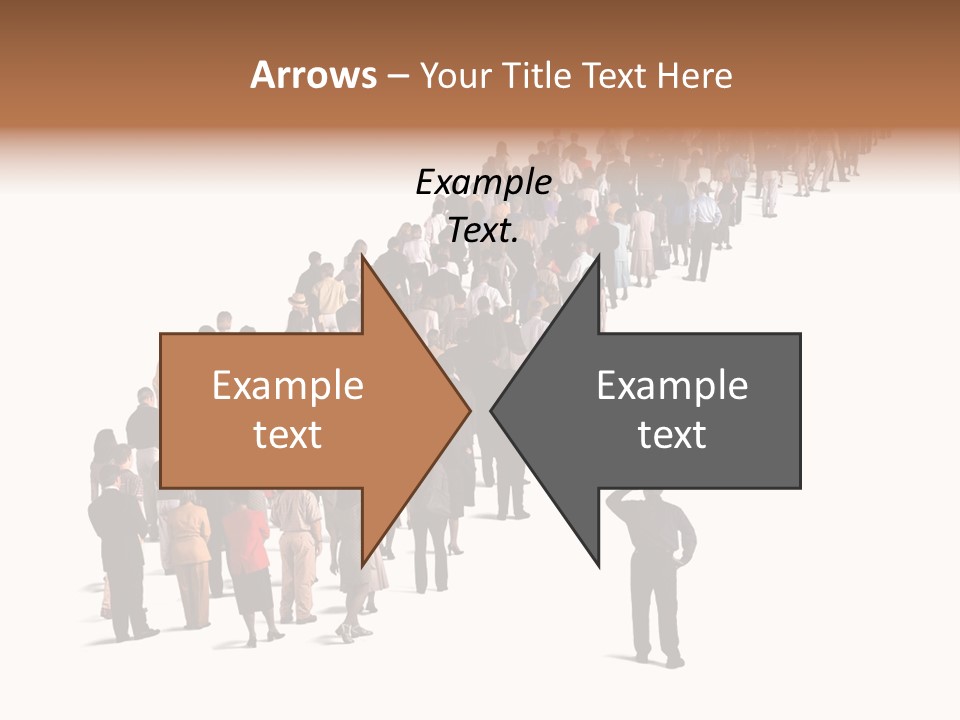 Clothing Follow Business PowerPoint Template