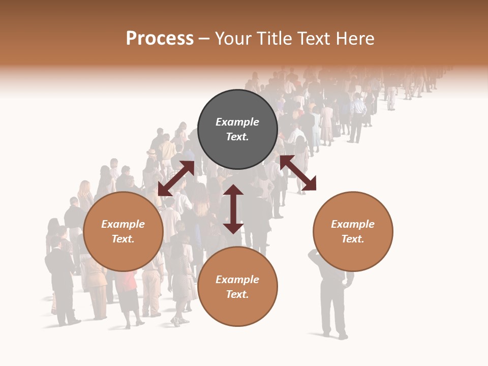 Clothing Follow Business PowerPoint Template