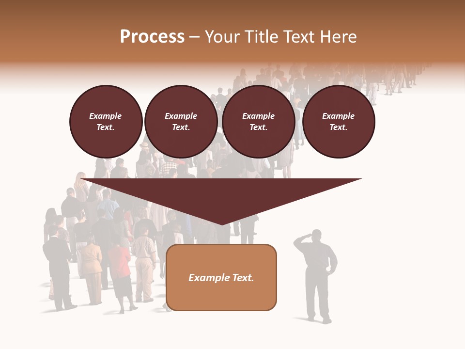 Clothing Follow Business PowerPoint Template