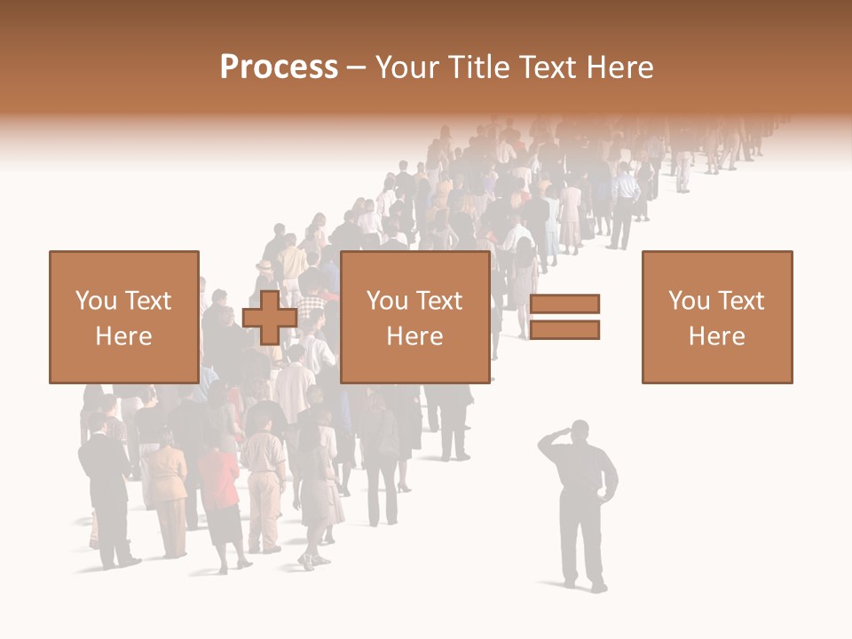 Clothing Follow Business PowerPoint Template