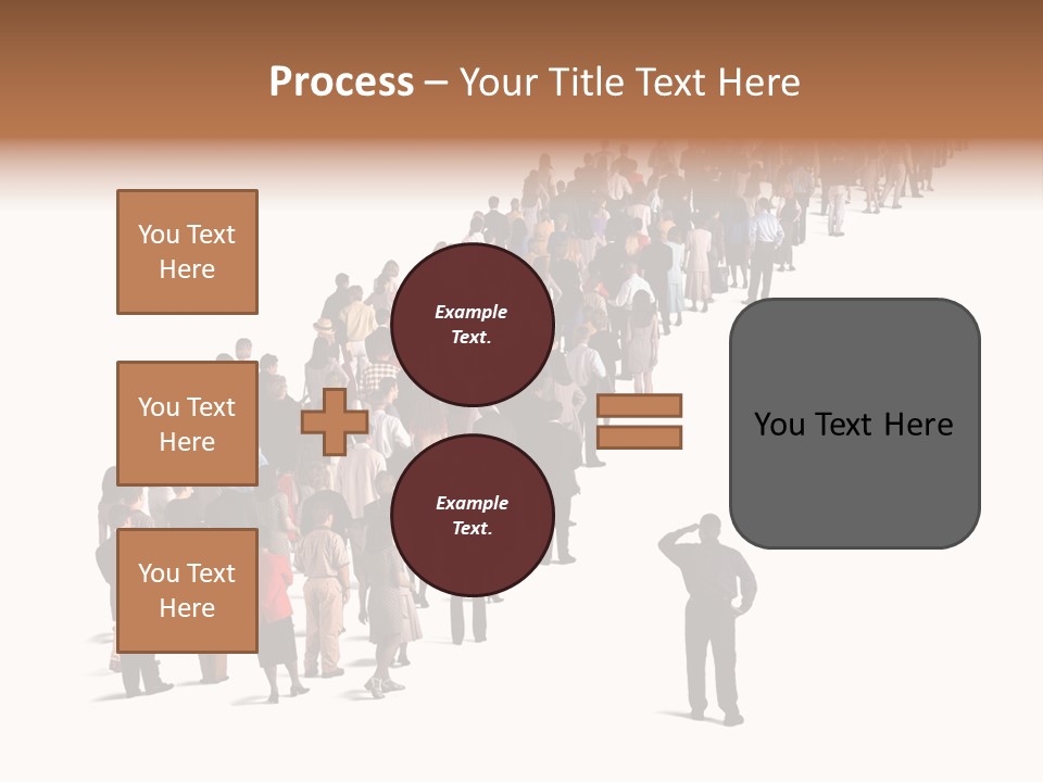 Clothing Follow Business PowerPoint Template