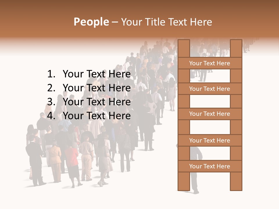 Clothing Follow Business PowerPoint Template