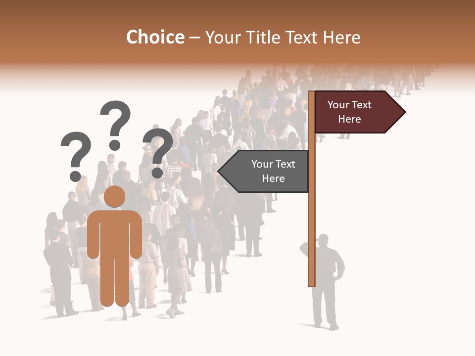 Clothing Follow Business PowerPoint Template