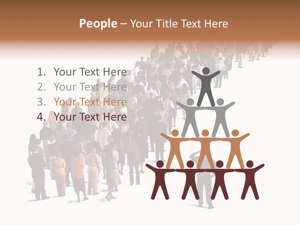 Clothing Follow Business PowerPoint Template