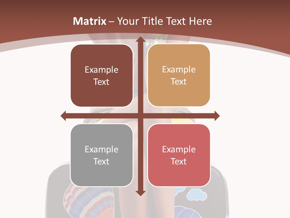 Adventure Casual Airport PowerPoint Template