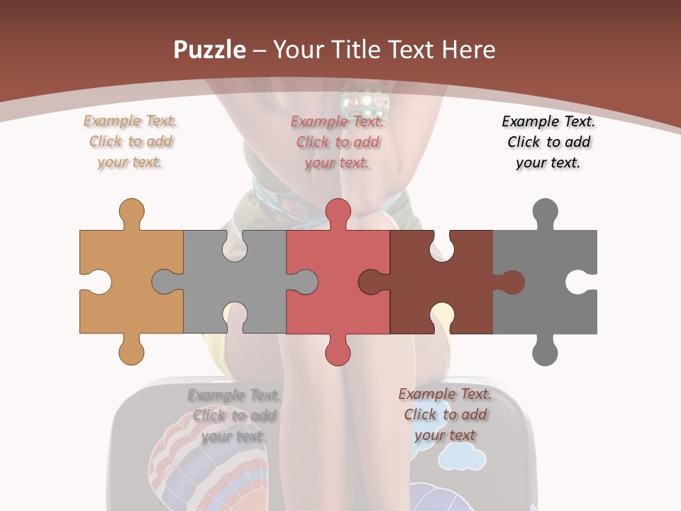 Adventure Casual Airport PowerPoint Template