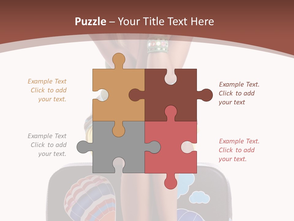 Adventure Casual Airport PowerPoint Template