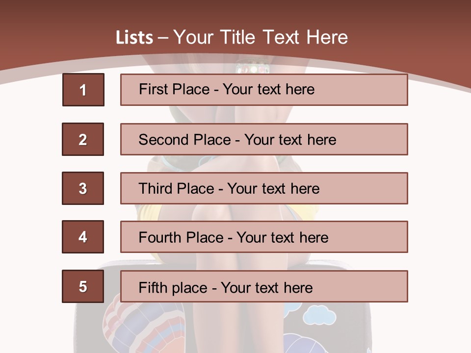 Adventure Casual Airport PowerPoint Template