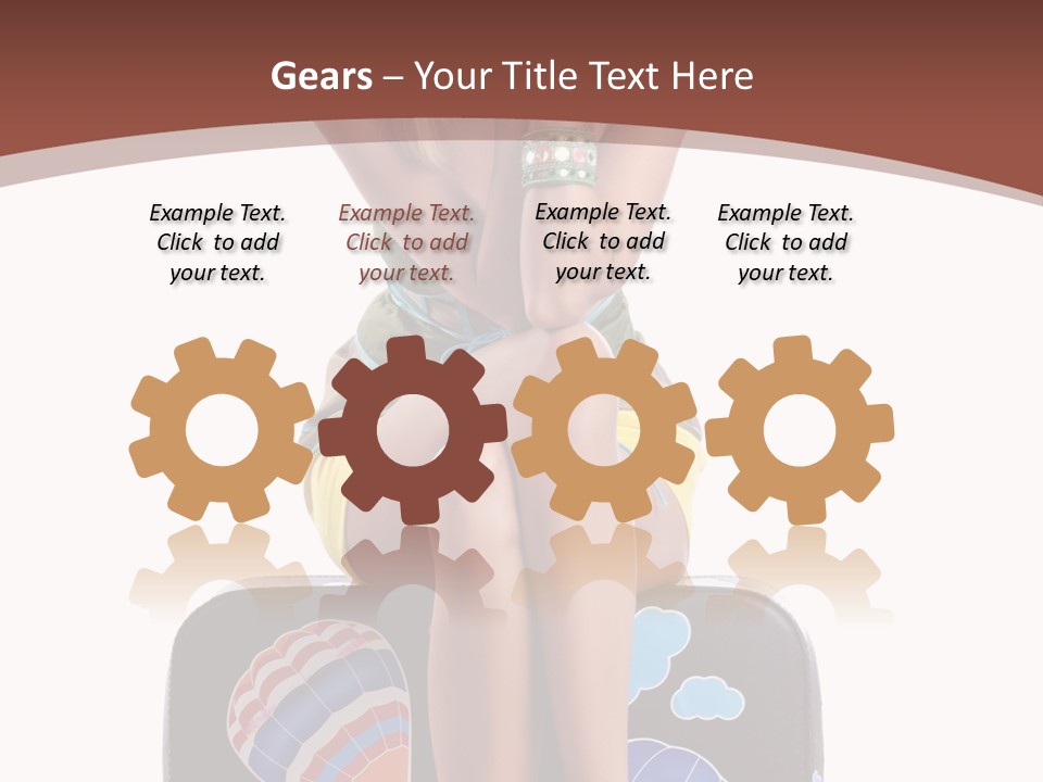 Adventure Casual Airport PowerPoint Template